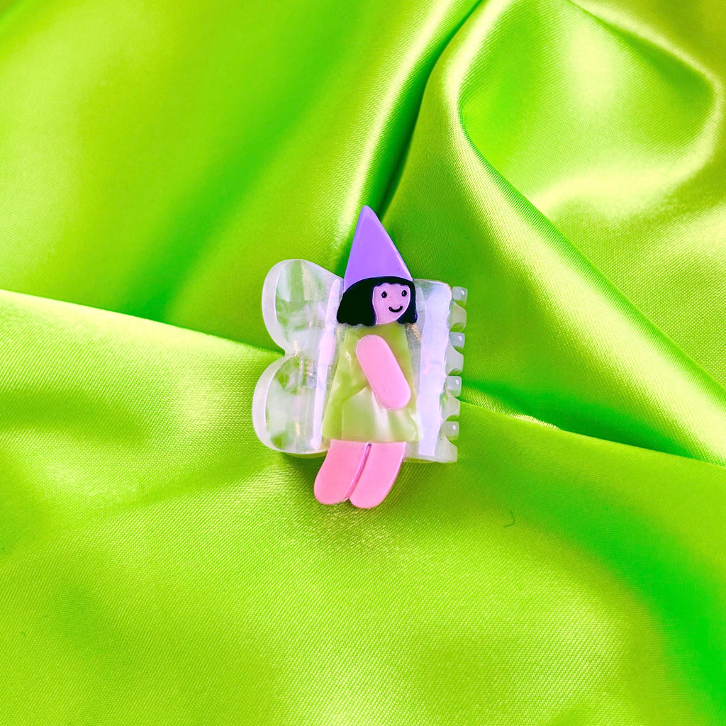 Mini Fairy Hair Claw - The Peach Fuzz