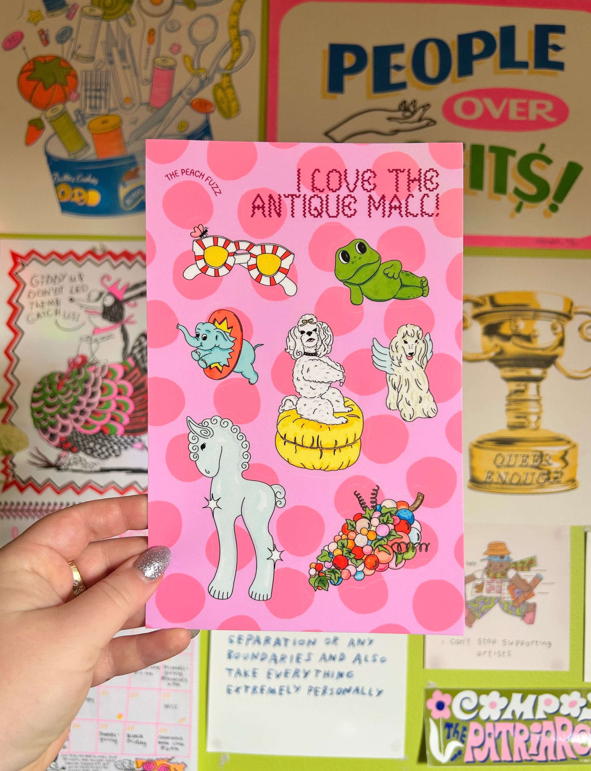 Antique Mall Sticker Sheet