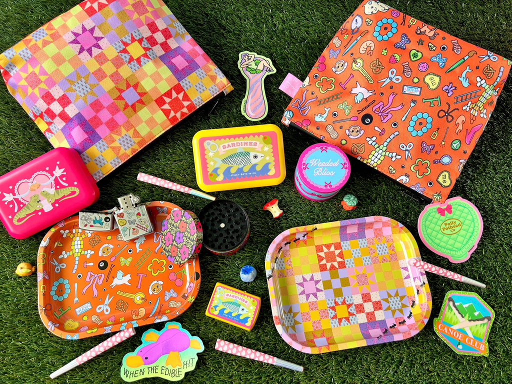 Small Patchwork Quilt Tray