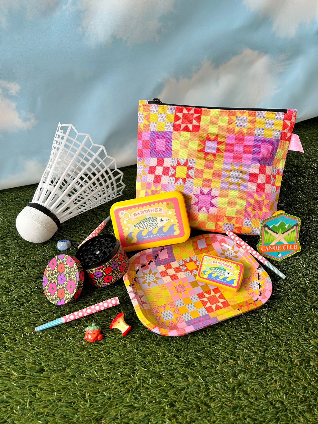 Small Patchwork Quilt Tray