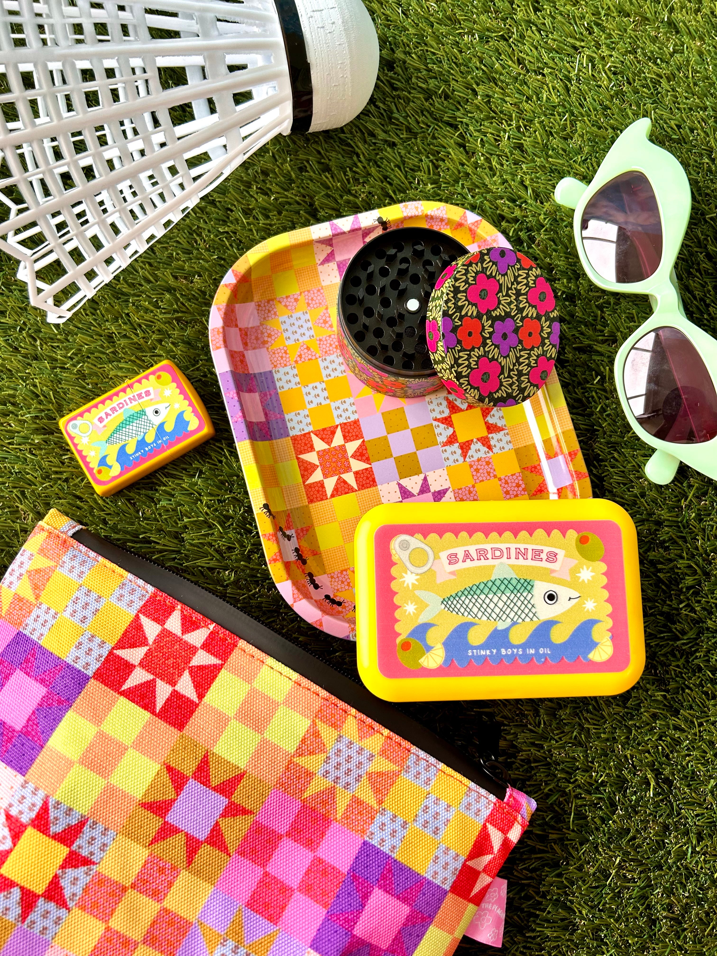 Small Patchwork Quilt Tray