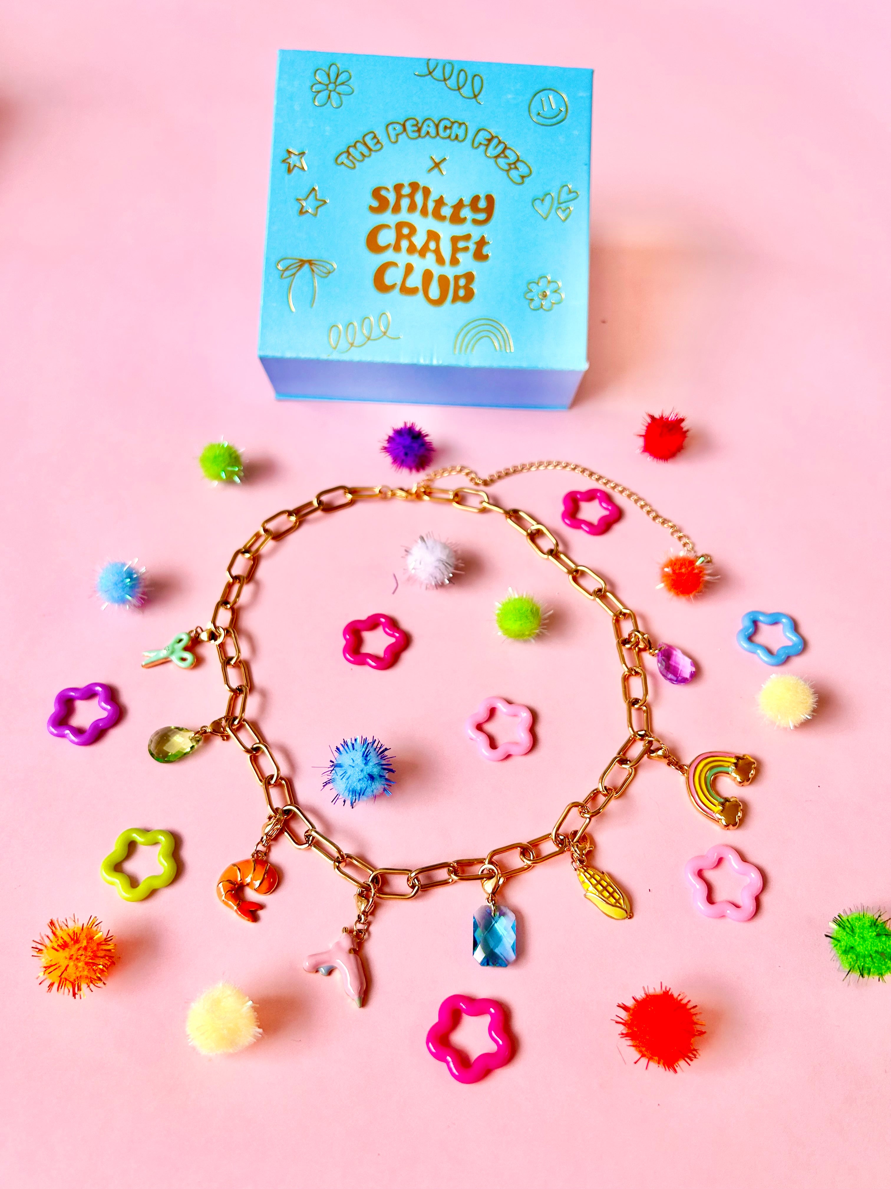 TPF x Shitty Craft Club Charm Necklace
