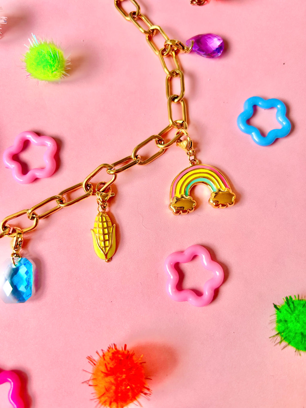 TPF x Shitty Craft Club Charm Necklace