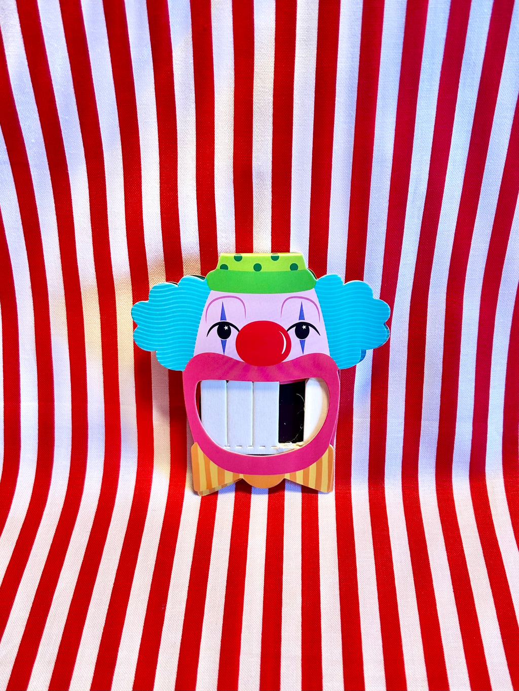 Clown Teeth Matchbook - The Peach Fuzz