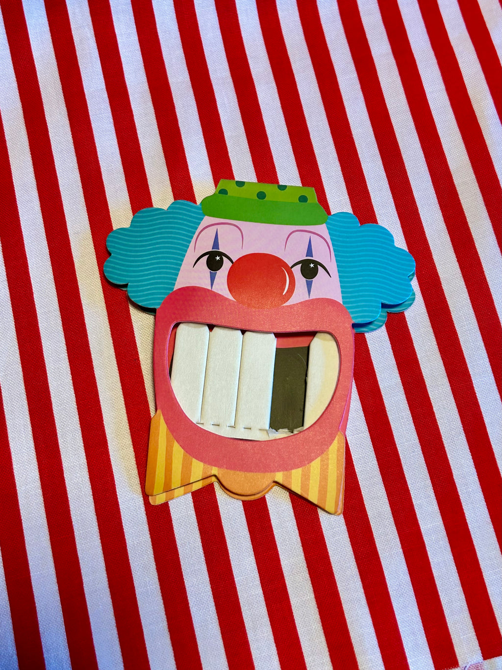Clown Teeth Matchbook - The Peach Fuzz