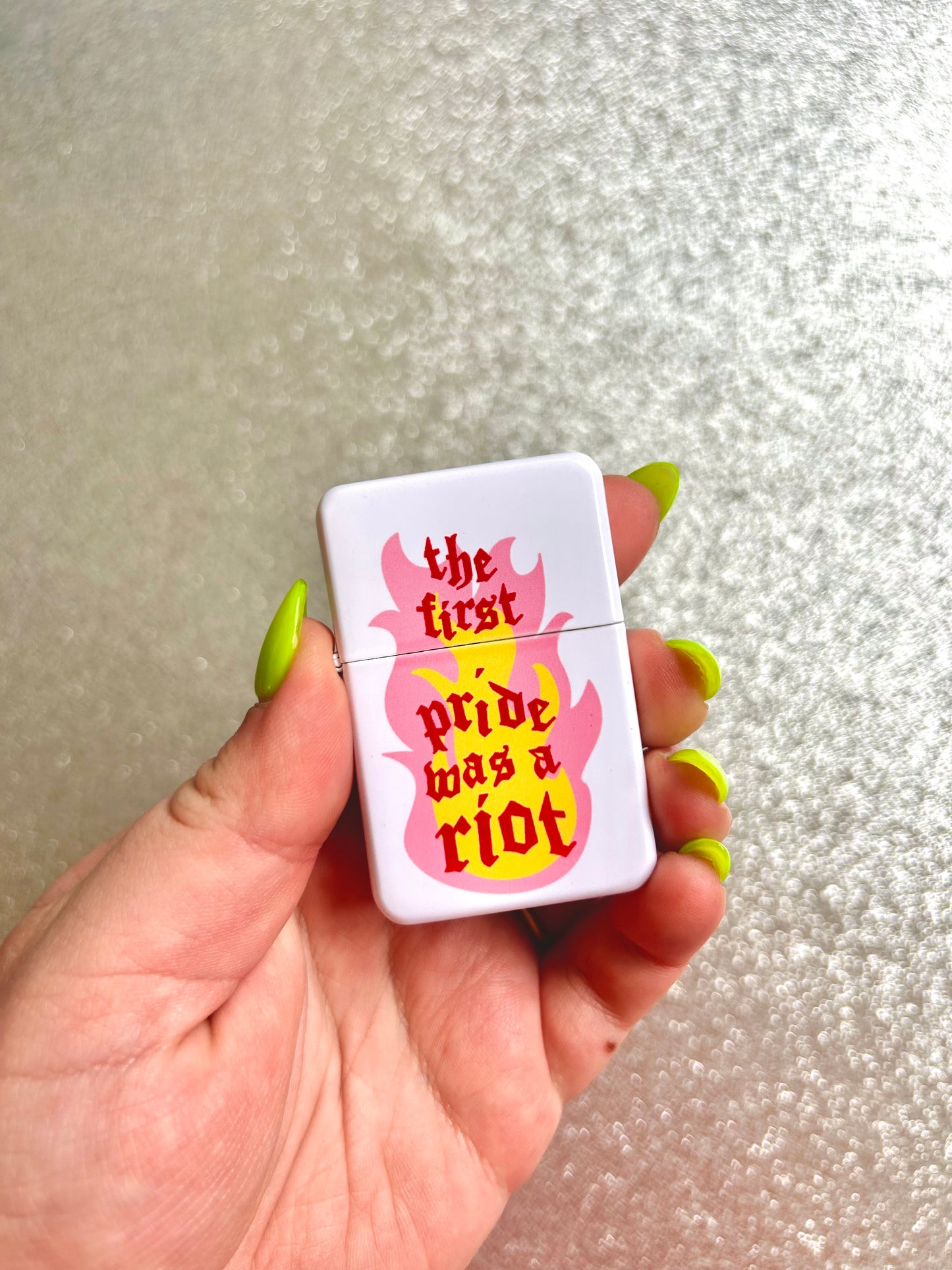 The First Pride Was A Riot Lighter (TPF x PB)