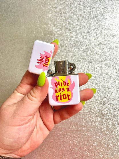 The First Pride Was A Riot Lighter (TPF x PB)