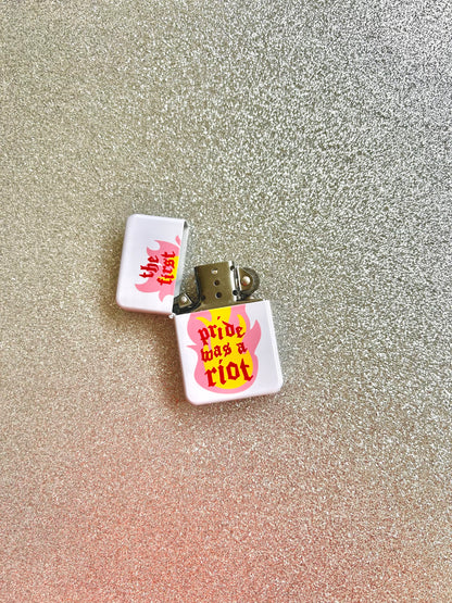 The First Pride Was A Riot Lighter (TPF x PB)