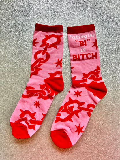 Putting The Bi in Bitch Socks (TPF x PB)