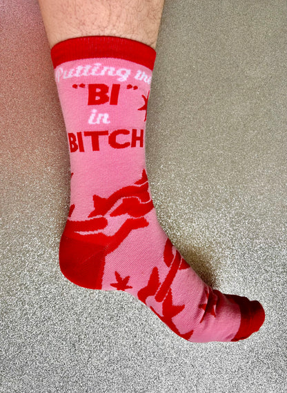 Putting The Bi in Bitch Socks (TPF x PB)