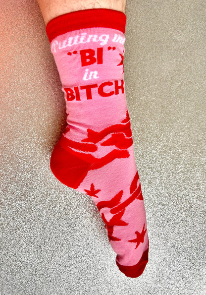 Putting The Bi in Bitch Socks (TPF x PB)