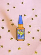 Prawnject Glue Enamel Pin (Tamiko X TPF)