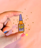 Prawnject Glue Enamel Pin (Tamiko X TPF)