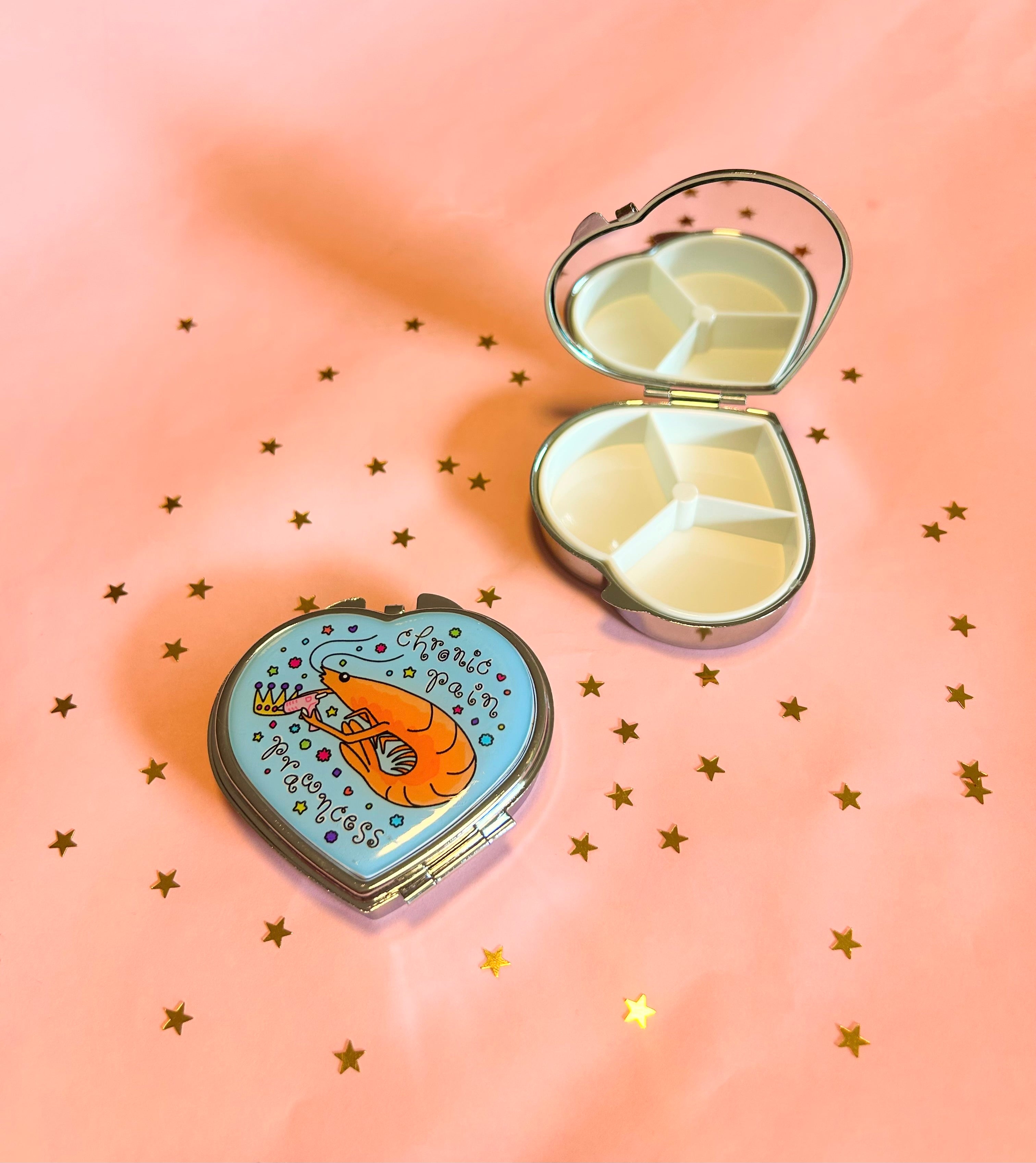 Chronic Pain Prawncess Pill Case (Tamiko X TPF)