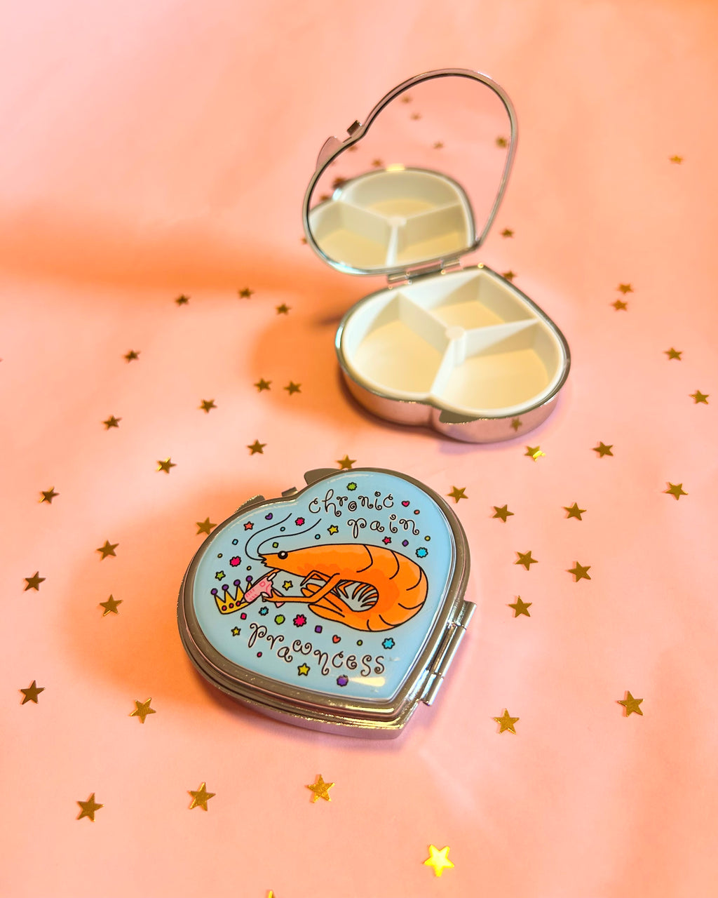 Chronic Pain Prawncess Pill Case (Tamiko X TPF)