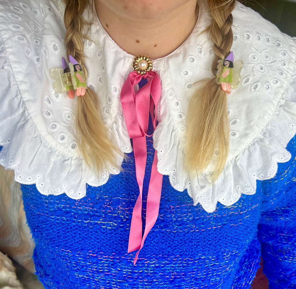 mini fairy hairy claws on braids