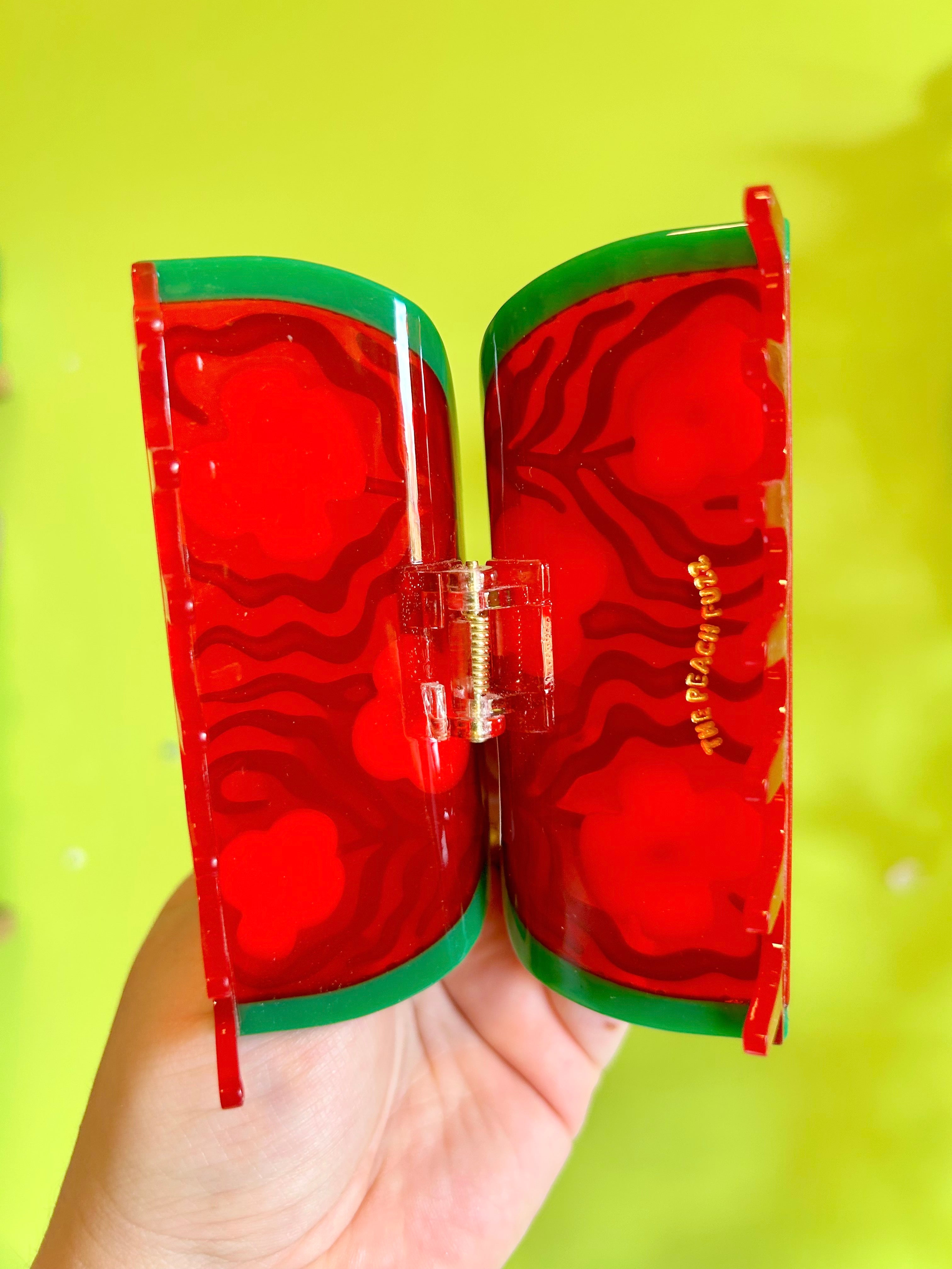 Watermelon Hair Claw SAMPLE