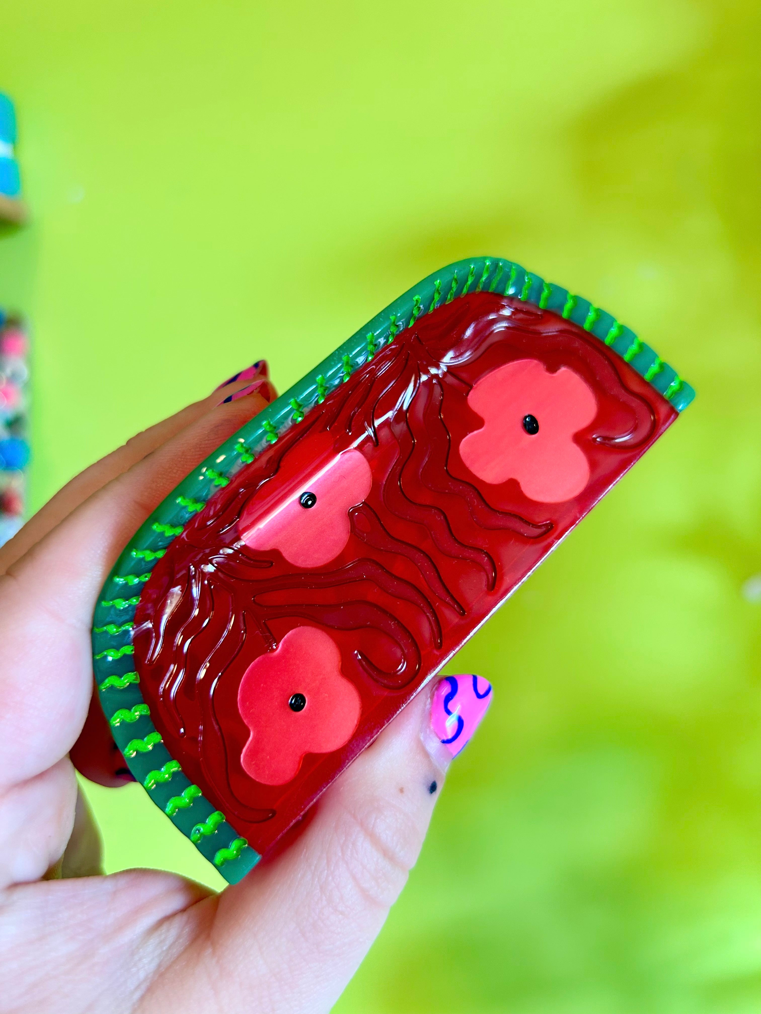 Watermelon Hair Claw SAMPLE