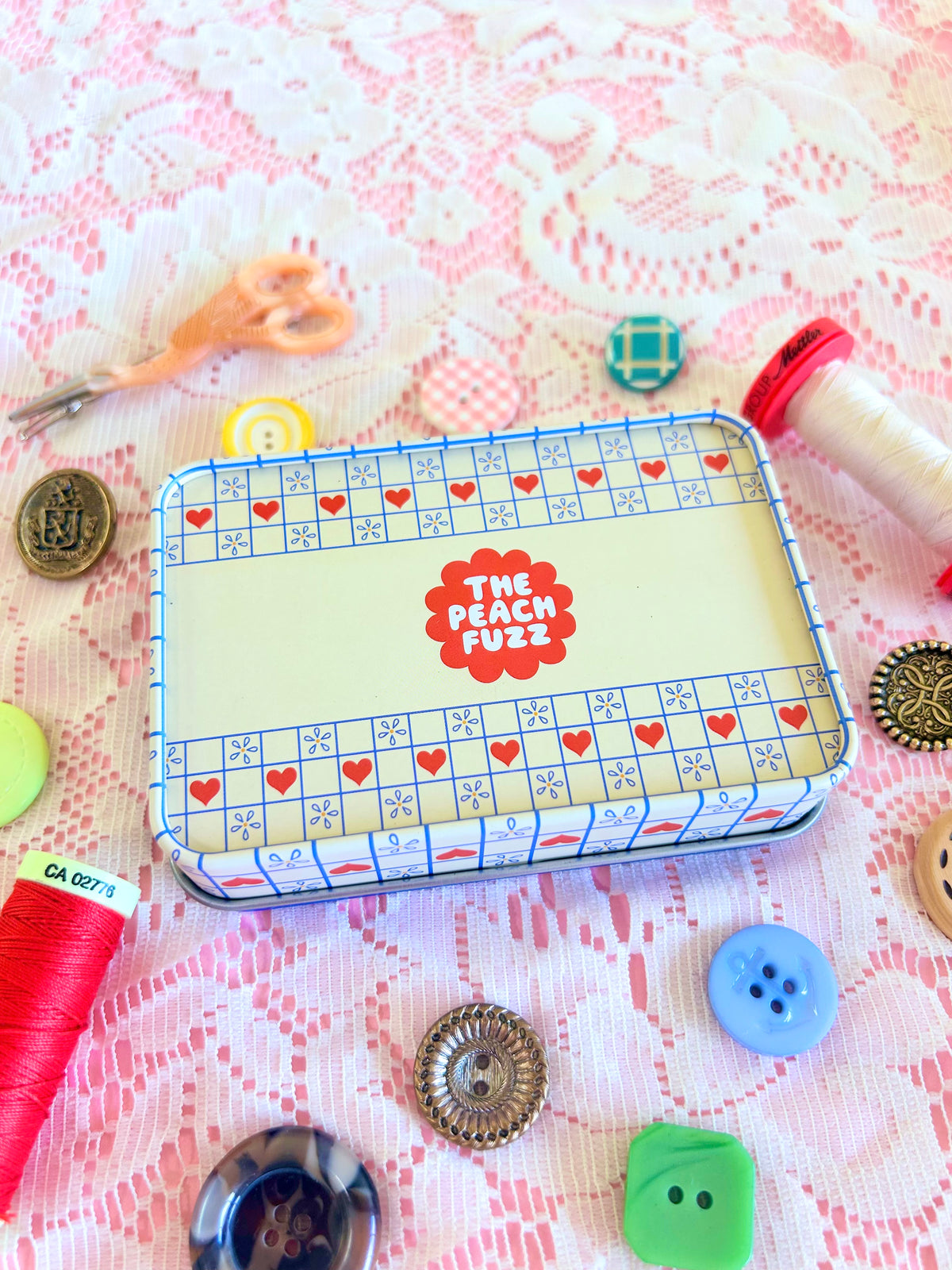 Duck the Police Storage Tin - The Peach Fuzz