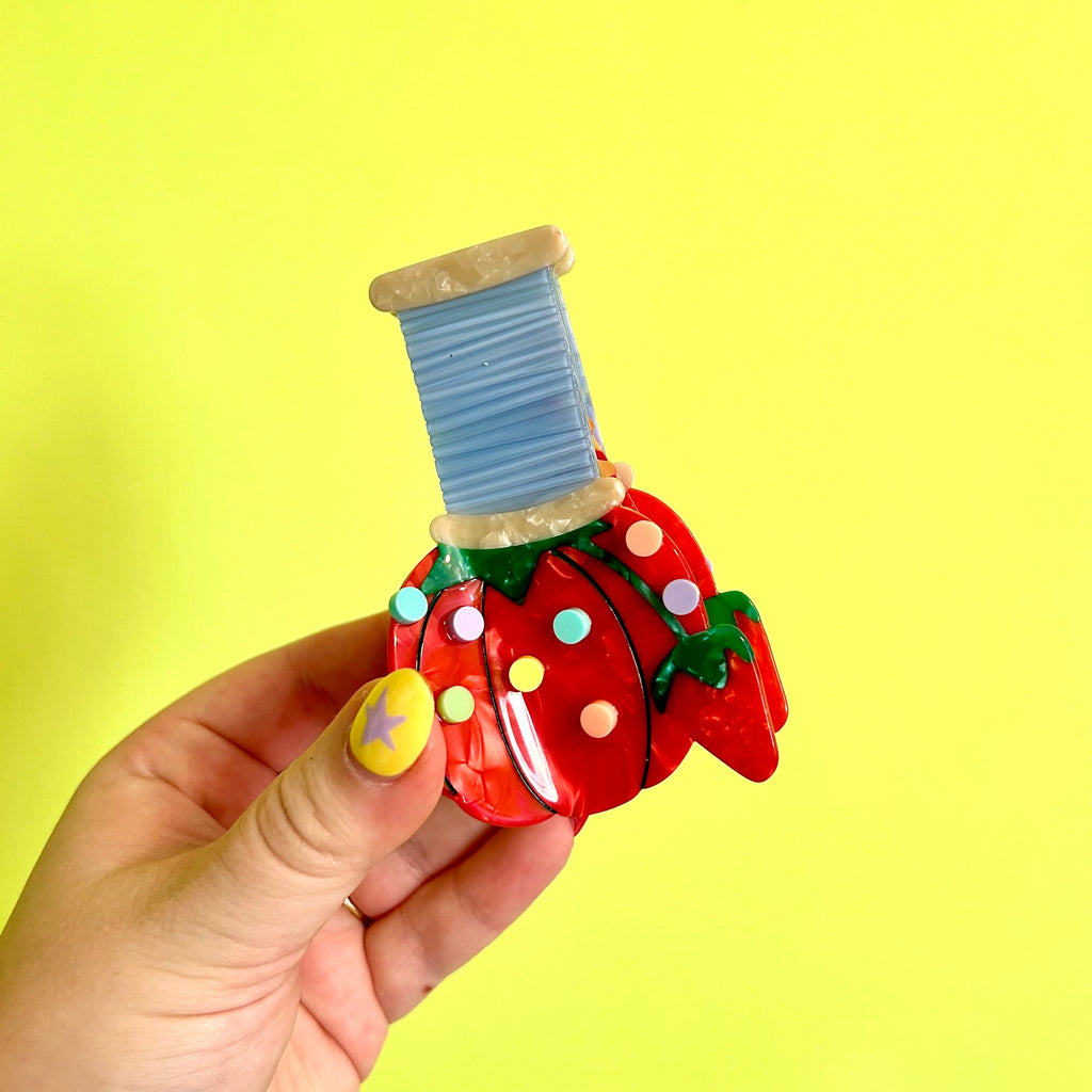 Pin Cushion Hair Claw