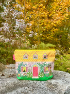 Vintage Cottage Zipper Storage Bag - The Peach Fuzz