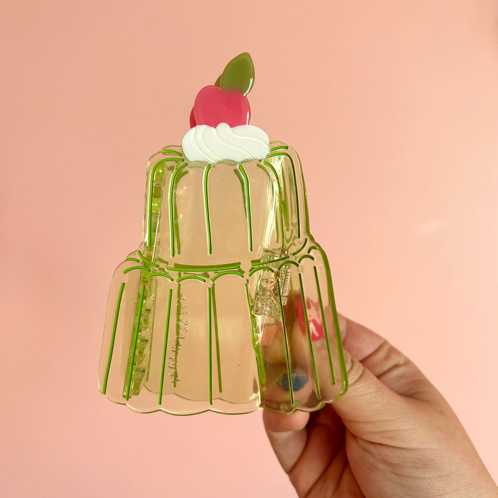 Jello Cake Hair Claw