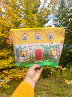 Vintage Cottage Zipper Storage Bag - The Peach Fuzz