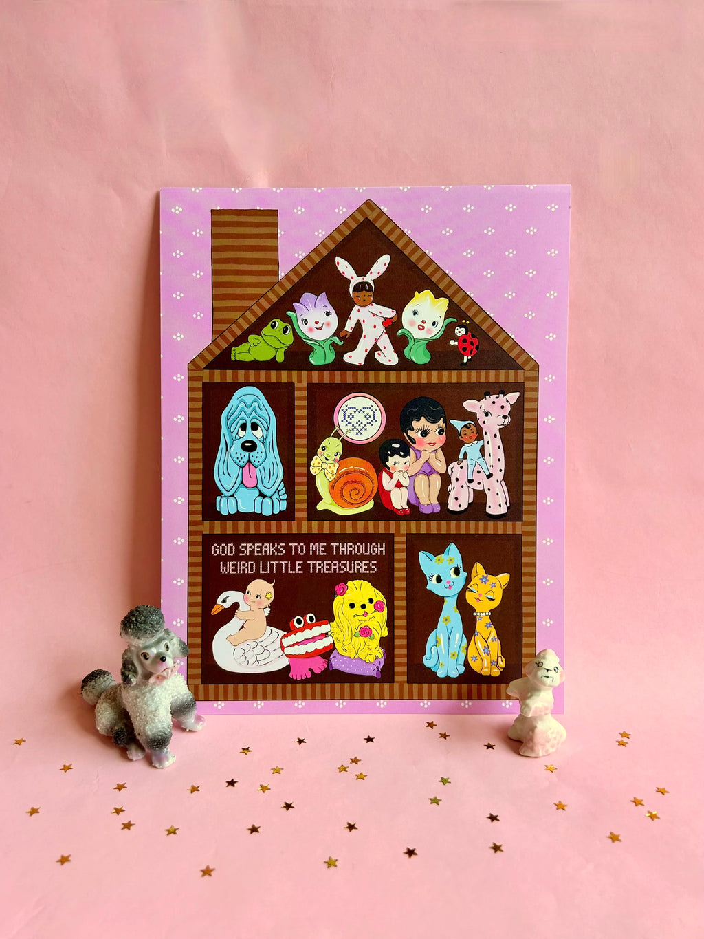 Trinket Shelf Print - The Peach Fuzz
