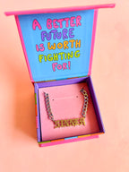 Sinner Nameplate Necklace - The Peach Fuzz