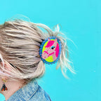 Pink Pony Hair Claw