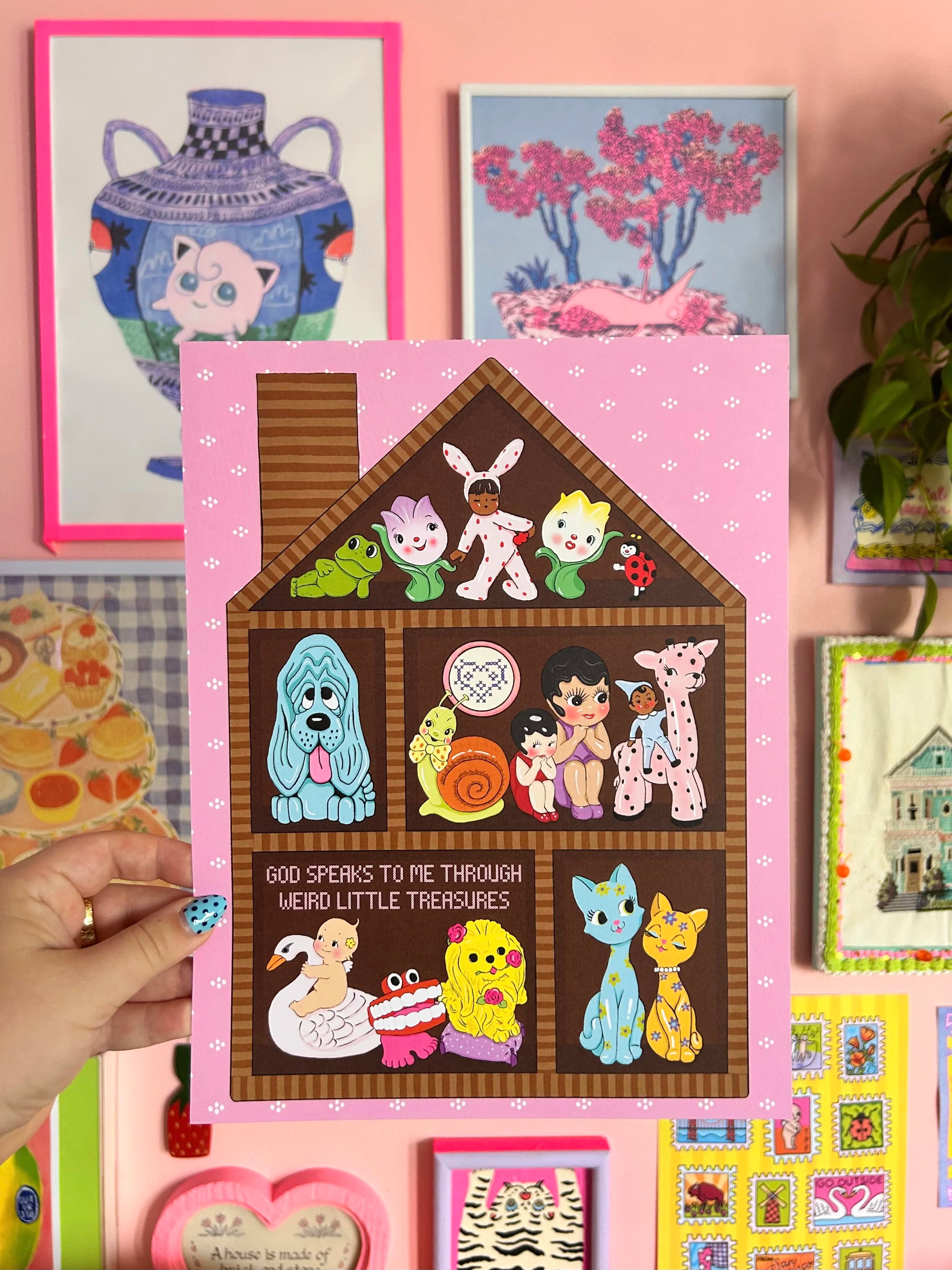 Trinket Shelf Print - The Peach Fuzz