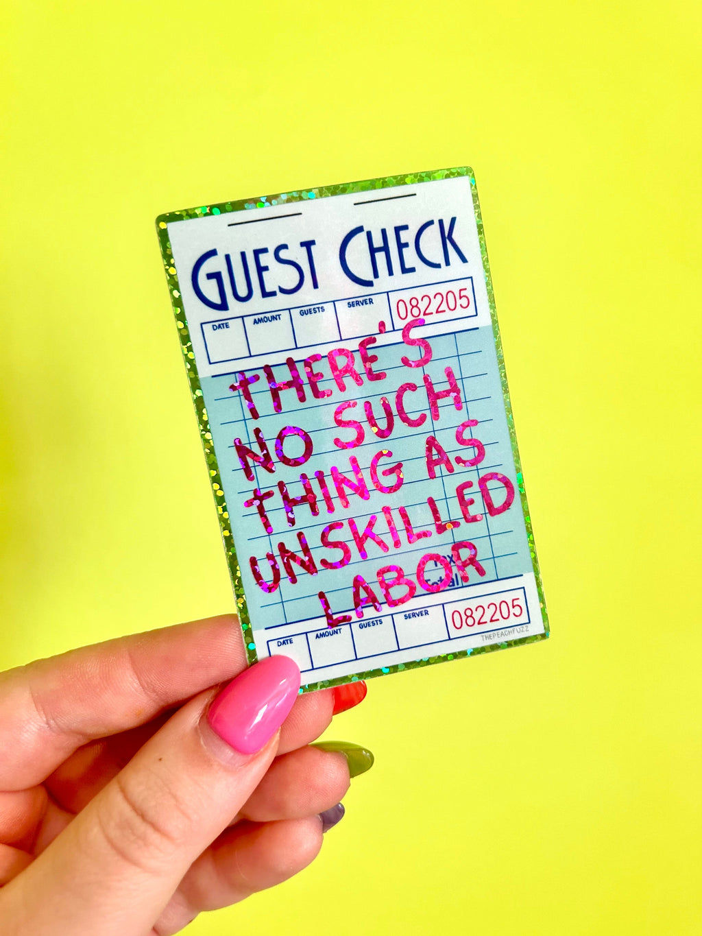 No Such Thing As Unskilled Labor Sticker