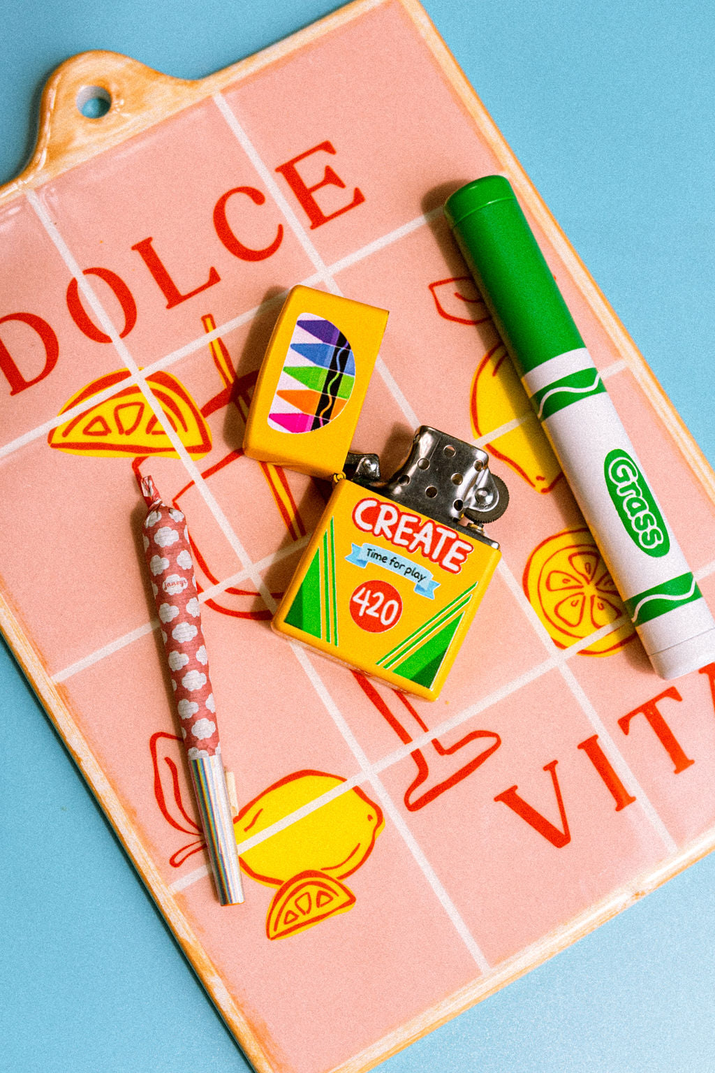 Green Marker Doob Tube
