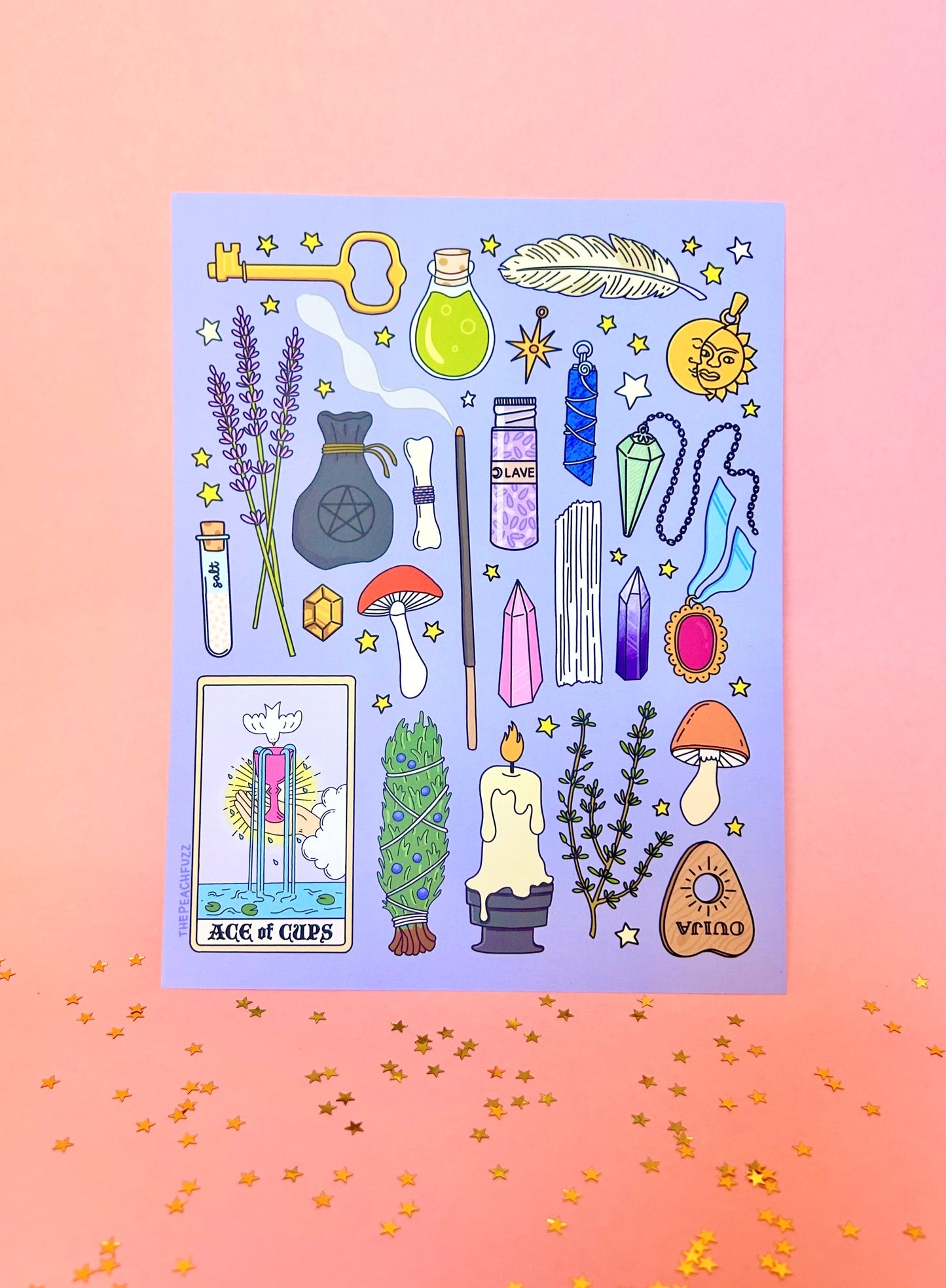 Witchy Supplies Print