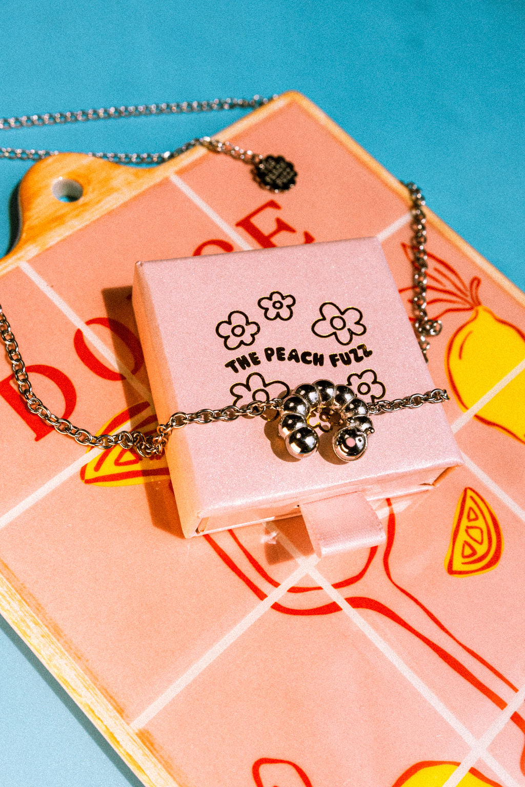 Caterpillar Necklace - The Peach Fuzz