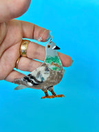 Pigeon Earrings