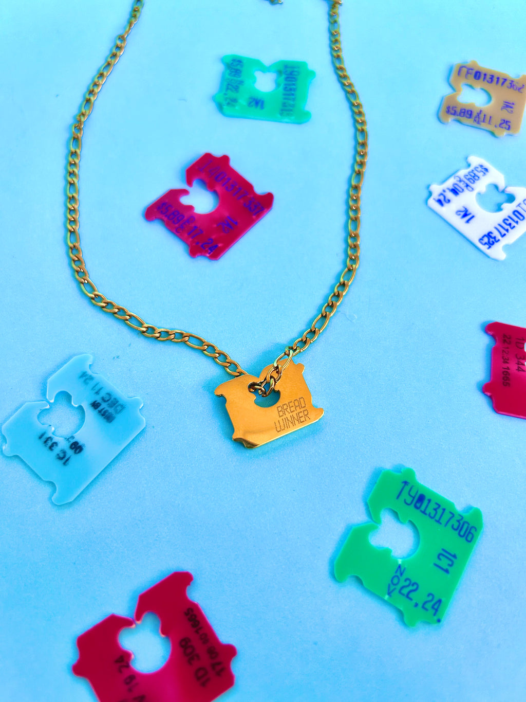 Bread Winner Necklace - The Peach Fuzz