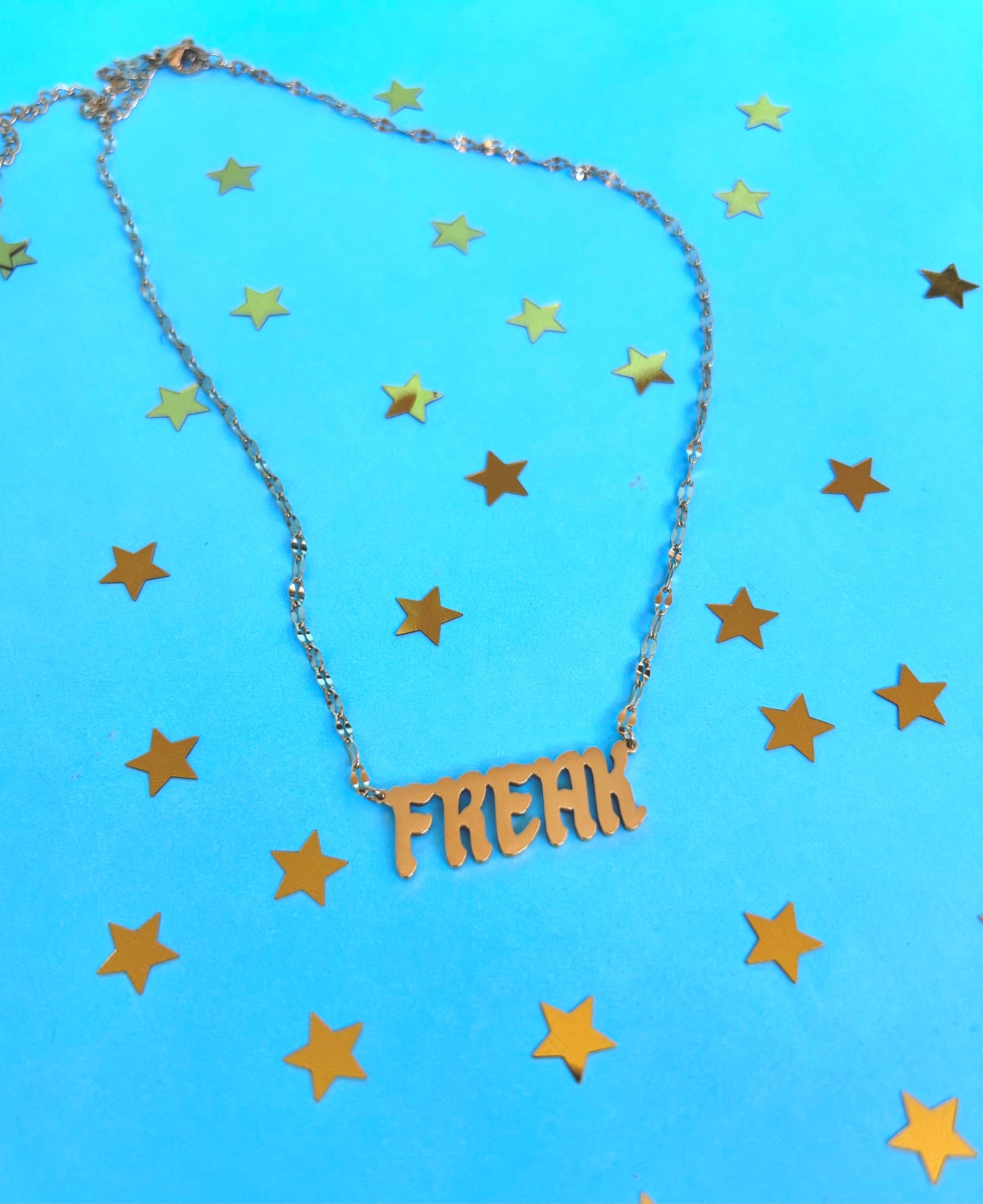 Freak Nameplate Necklace