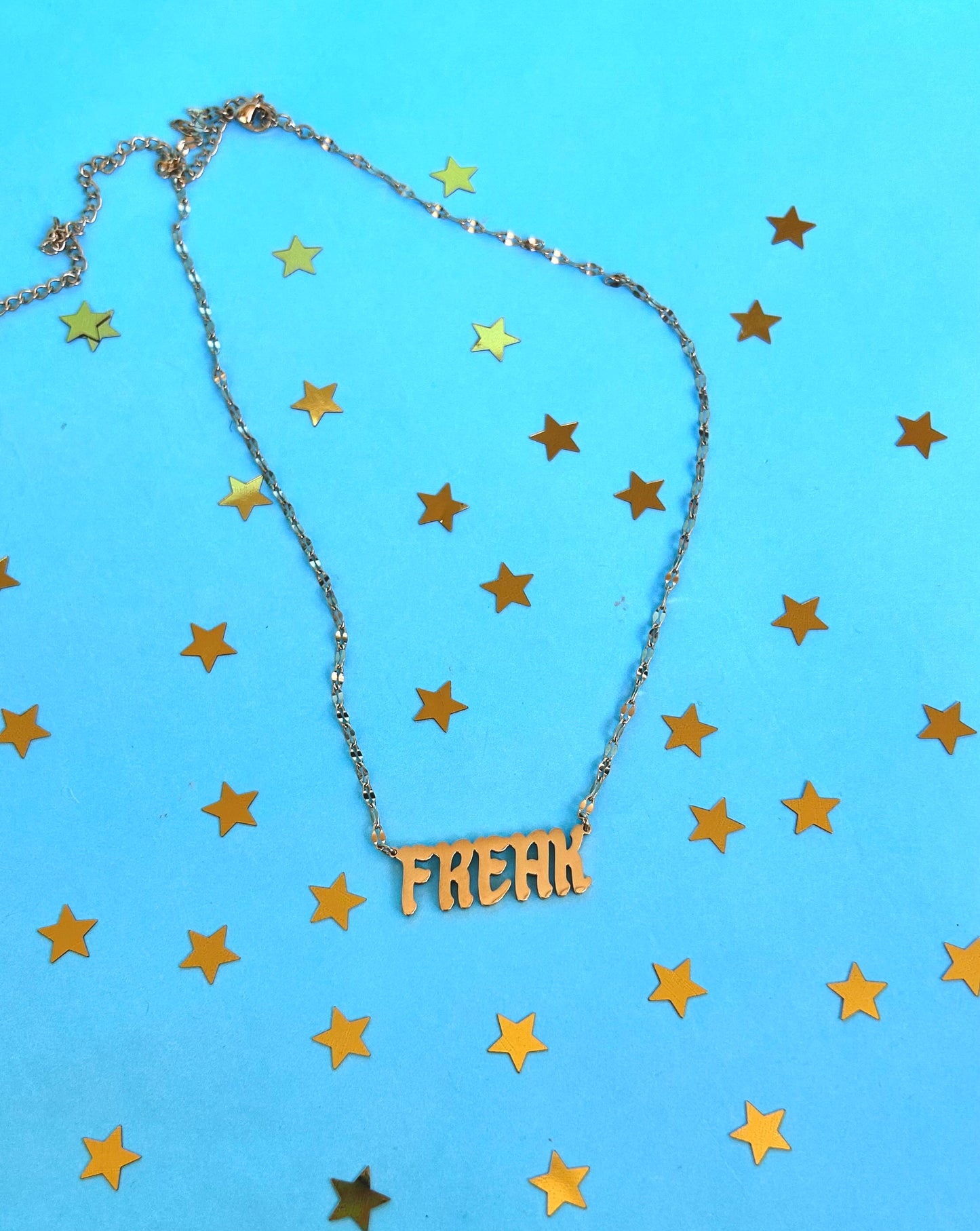 Freak Nameplate Necklace