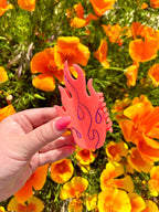 Flamin’ Hot Flames Hair Claw