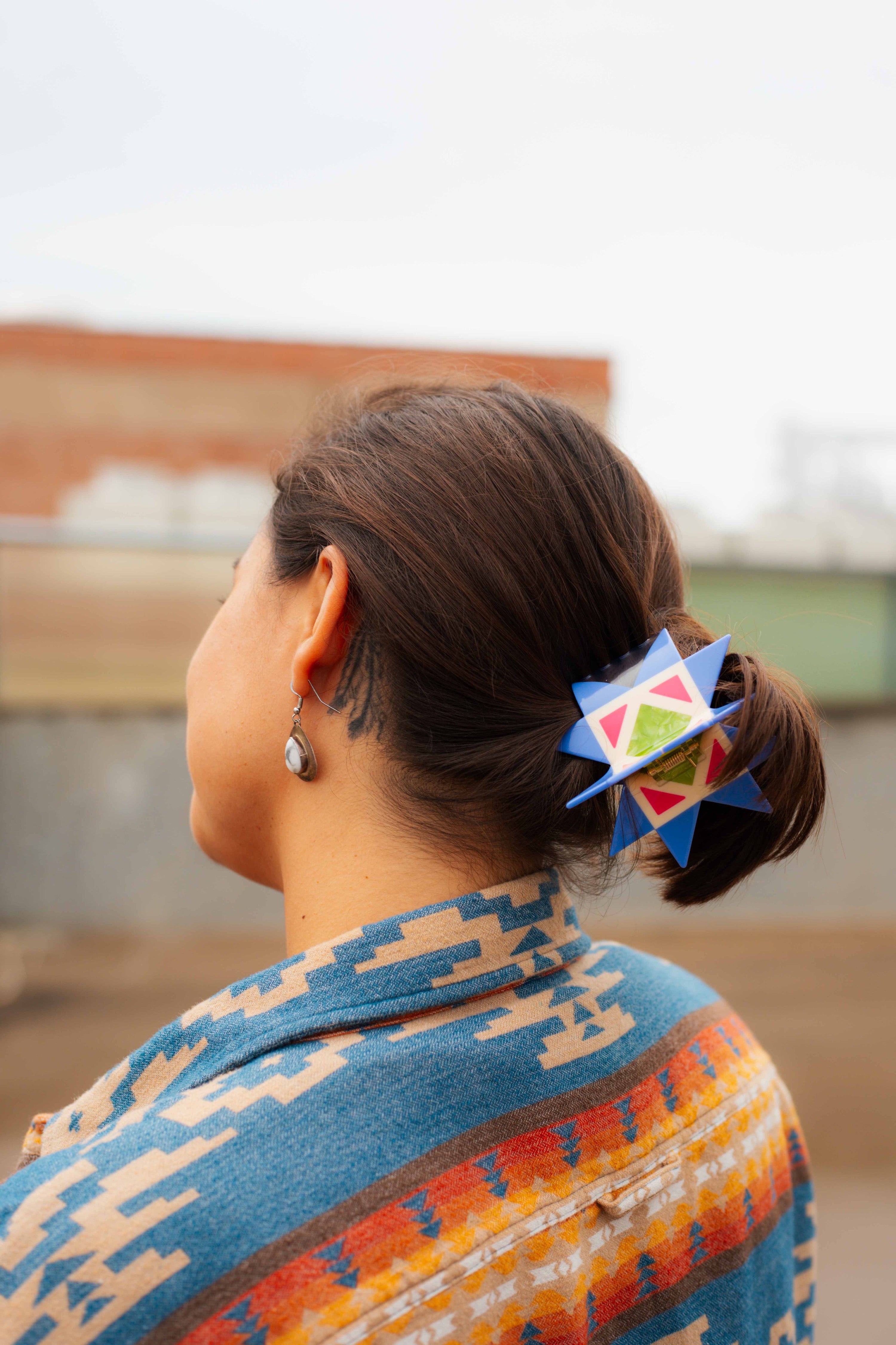 Quilt Hair Claw