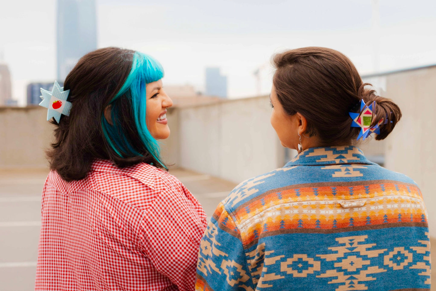 Tomato Quilt Hair Claw  TPF x Chaos Magic Studio