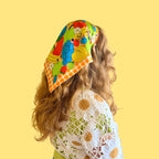 Fruit Silk Scarf - The Peach Fuzz