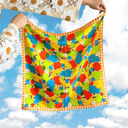 Fruit Silk Scarf - The Peach Fuzz