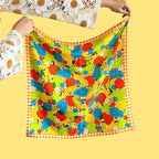 Fruit Silk Scarf - The Peach Fuzz