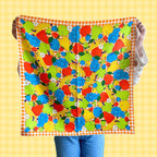 Fruit Silk Scarf - The Peach Fuzz