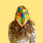 Fruit Silk Scarf - The Peach Fuzz