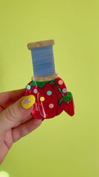 Pin Cushion Hair Claw