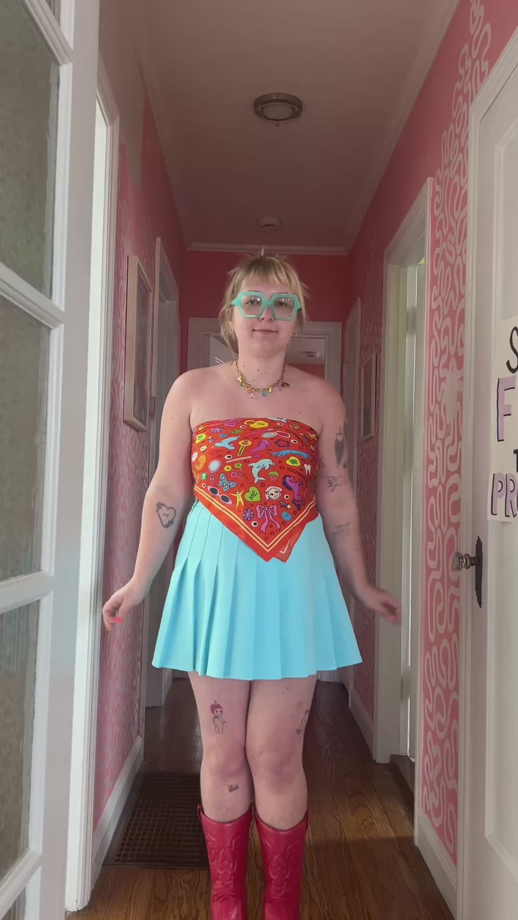 Trinket Treasures Silk Scarf