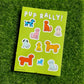 Pup Rally Sticker Sheet